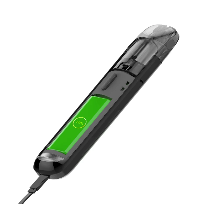 

Figo electronic cigarette manufacturer OEM Mod Vaping Pod Vape Kits 80W CBD Ecig Battery Kit Vape Pen, Black