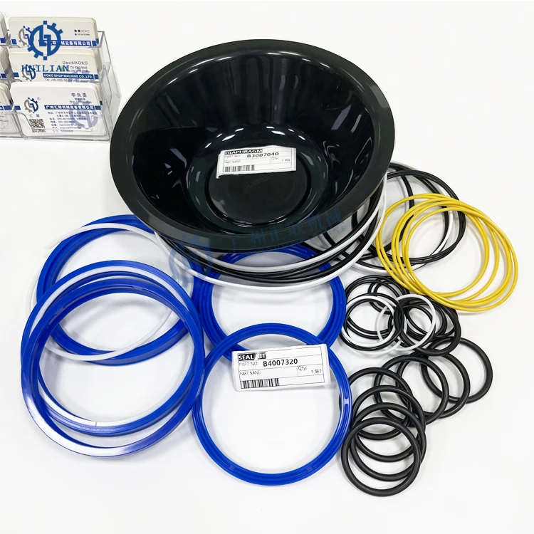 

MSB35/45AT 250/550/600/700/800/900 Powerseal Oil Seal Hydraulic Excavator Boom Arm Bucket Seal Kit For All Models