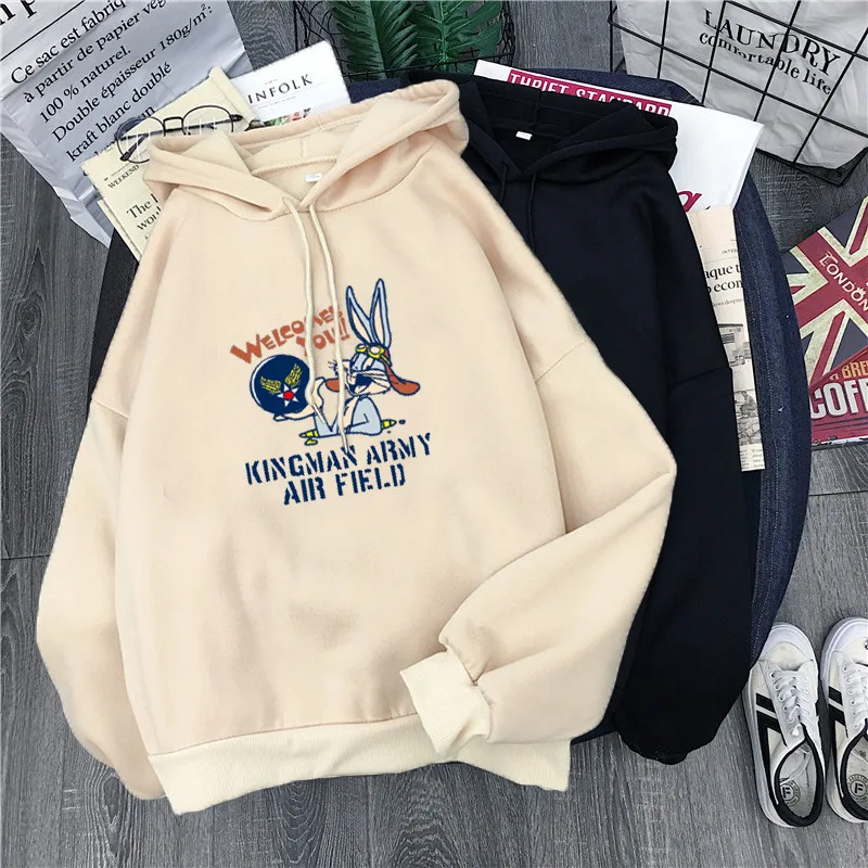 

Hong Kong Autumn and Winter Students Loose Print and Velvet Coat 100 Jacket Women