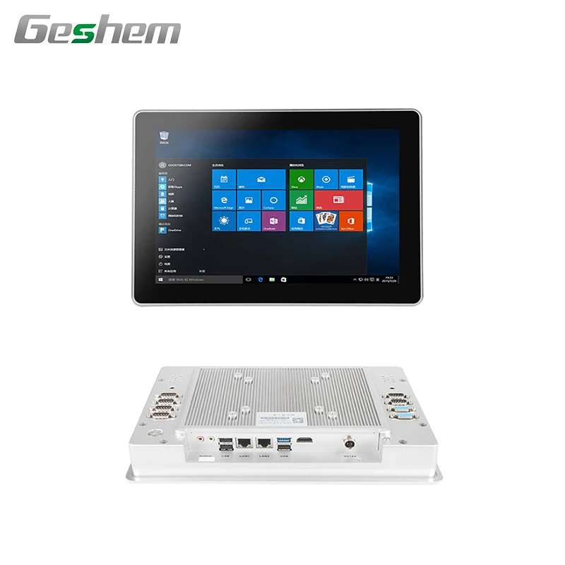 

12 inch all in one industrial touch screen panel pc i3 CPU 8GB ram 128GB SSD 4G LTE and WiFi optional