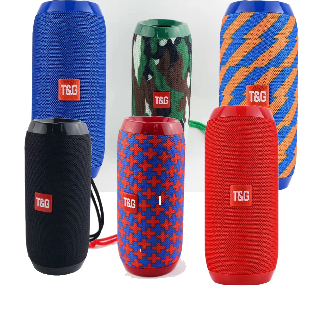 Free shipping Portable Speaker Wireless Bluetooth Speakers TG117 Soundbar Outdoor Sports Waterproof sound