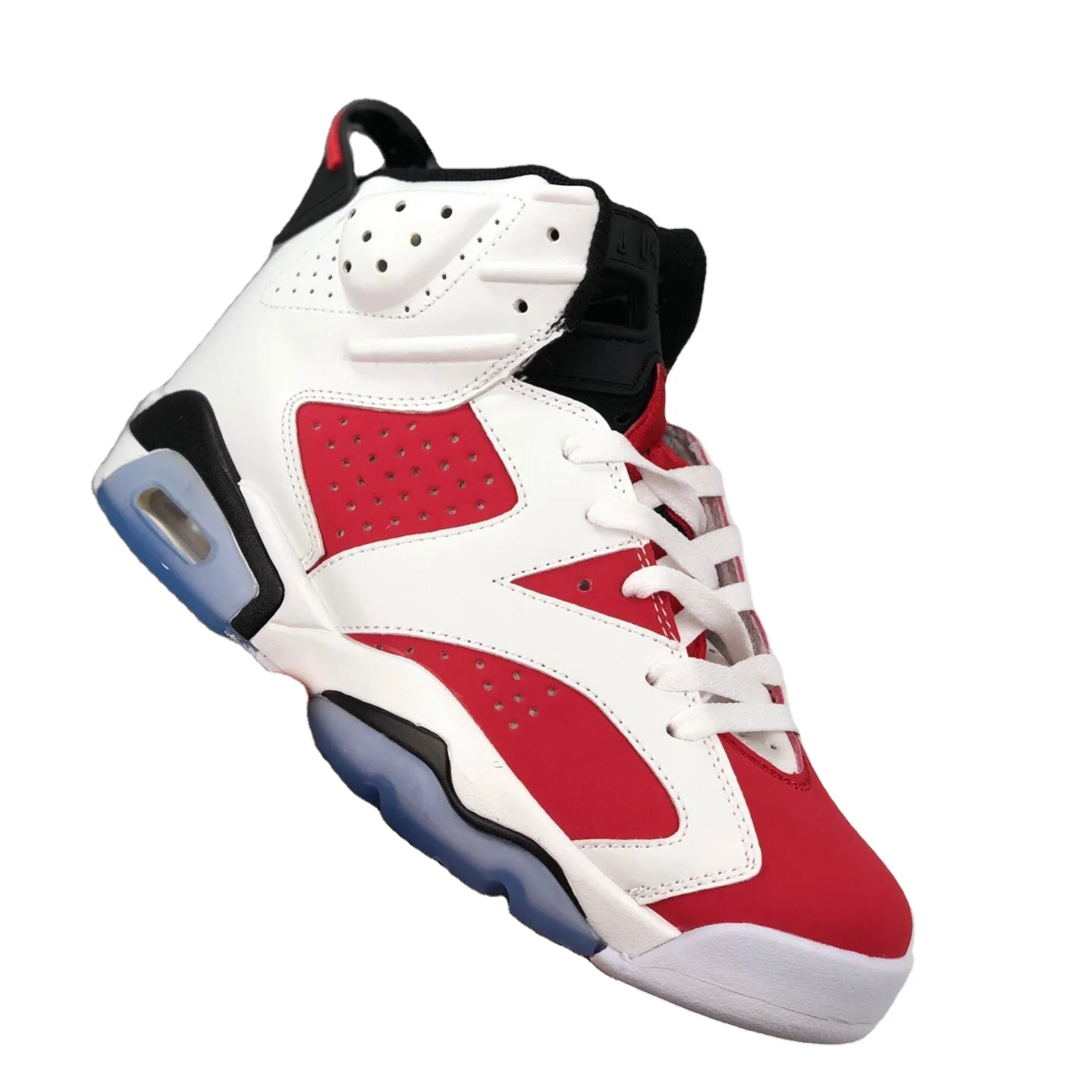 

Original Retro 6s rubber sole high fashion upper air cushion basketball shoes sports shoes, Black