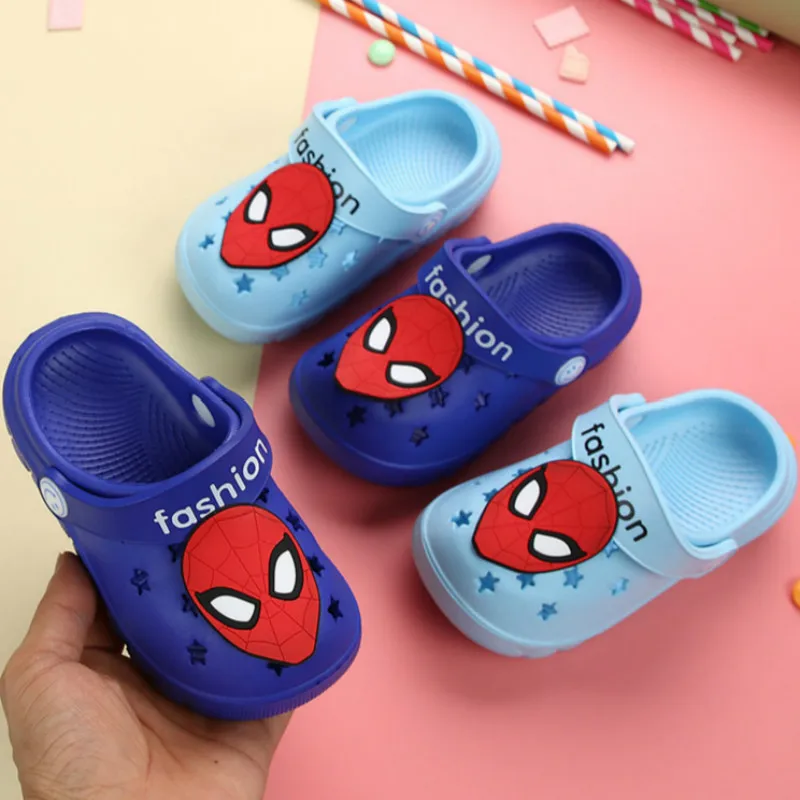

Children's Sandals 2021 Summer Cartoon Children's Shoes Fashion Boy Girl Beach Slippers EVA Wear-resistant Breathable Non-slip