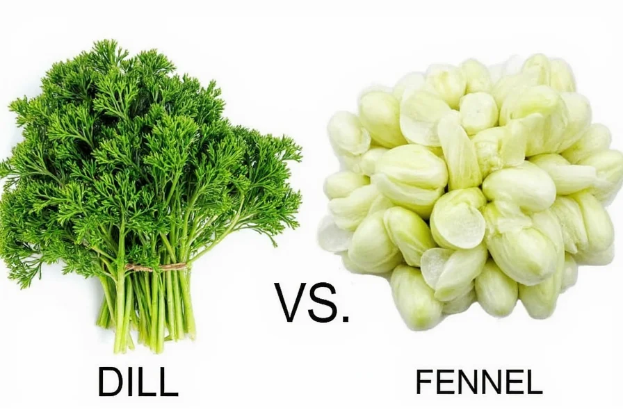 Dill vs Fennel Comparison