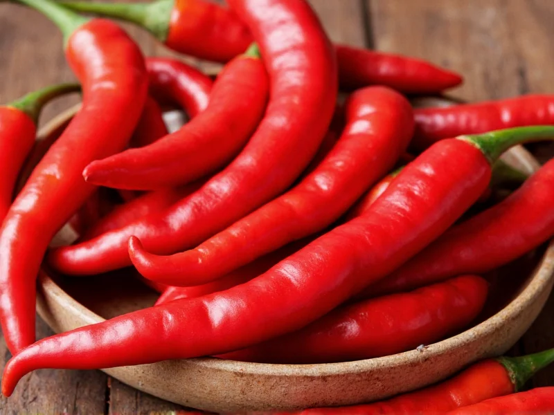 Red Thai Chili Pepper Scoville Rating: 50K-100K SHU Explained