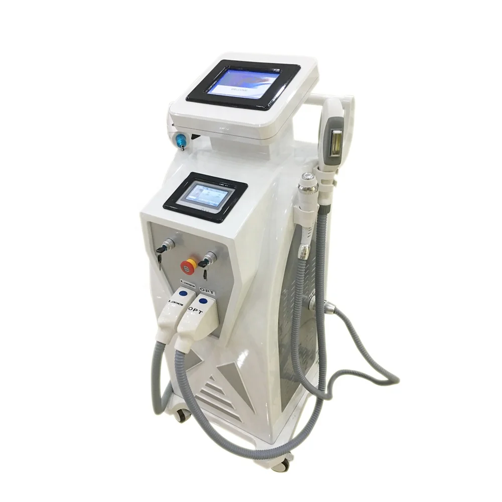 

Multifunction ND Yag Laser OPT IPL Laser Hair Removal Machine