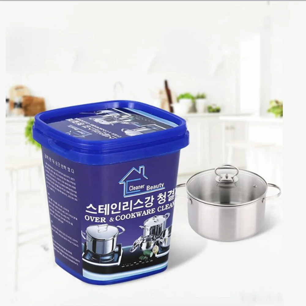 

2021AJYF Household Stainless Steel Cleaning Paste Powerful Oven & Cookware Cleaner Kitchen Washing Pot