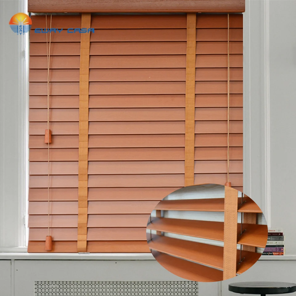 

Real wood slats Venetian blinds Customized Window Wooden Blinds Vertical blinds MB_TM, Multiple