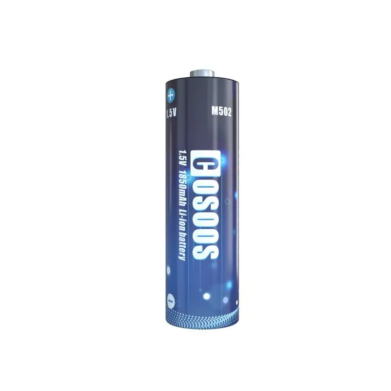 

Rechargeable AA Batteries, 1850mAh High Capacity Rechargable Lithium Batteries with USB charger