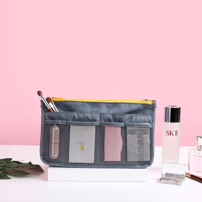 

Factory Custom Large Capacity Travel Zipper Storage Case Portable Travel Pouches Makeup Bags Cosmetic Bags For Women Girls, Customized color