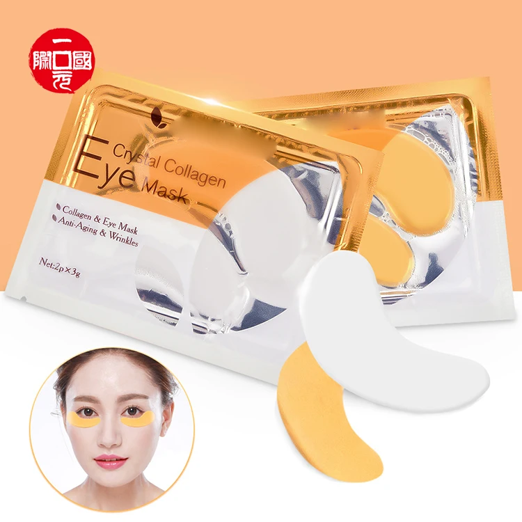 

Hot Sae Eye lifting organic moisture gold crystal eye mask
