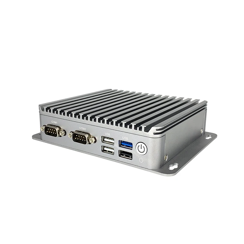 

OEM ODM industrial box computer mini pc thin small size WIFI HD fanless with VESA bracket