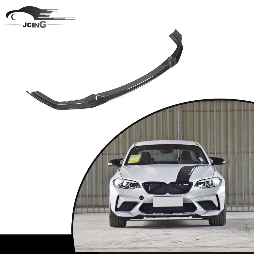 

M2C Carbon Fiber Front Bumper Lip Splitter for BMW F87 M2 Competition Coupe 2018 - 2020