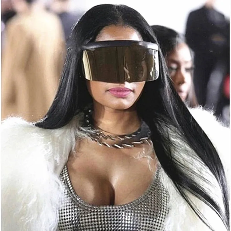 

2020 New Arrivals Gradient Colorful Unisex Windproof Shades UV400 Women Sunglasses Hiding Sun Glasses Eyewear