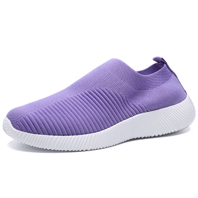 

Large size flying woven elderly shoes breathable socks sports exercise walking shoes women's shoes