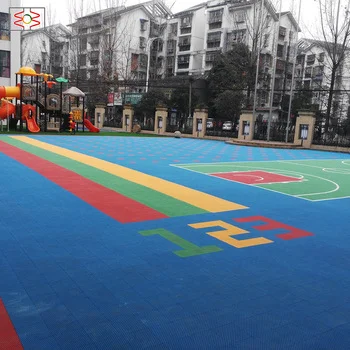

Factory Price Portable Roller Skating Flooring Pp Outdoor Interlocking Sport Floor All Sports Multi Game Court Flooring 0.297kg