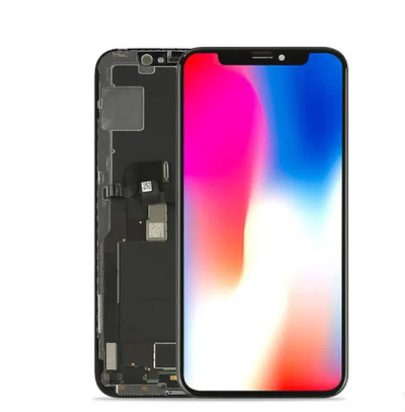 

New Hot sale replacement Smart mobile LCD screen display for iphone X max, Black ,white