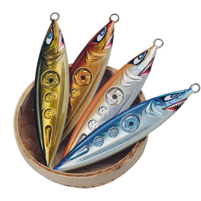 

Glow in the dark slow pitch jigs fishing Lure lead metal lure Slow metal jig lure