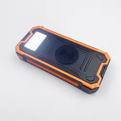 Outdoor Waterproof Solar Charger 25000mah Portable
