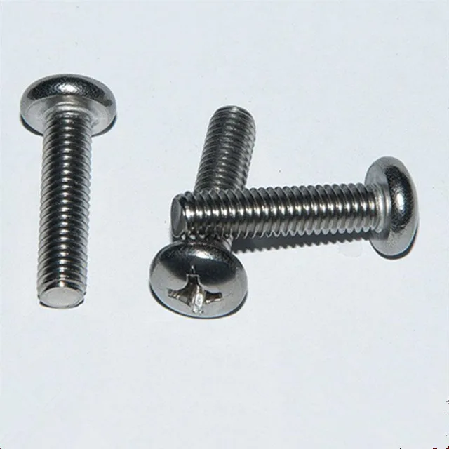 
Stainless steel cross pan head screw 304316 stainless steel 
