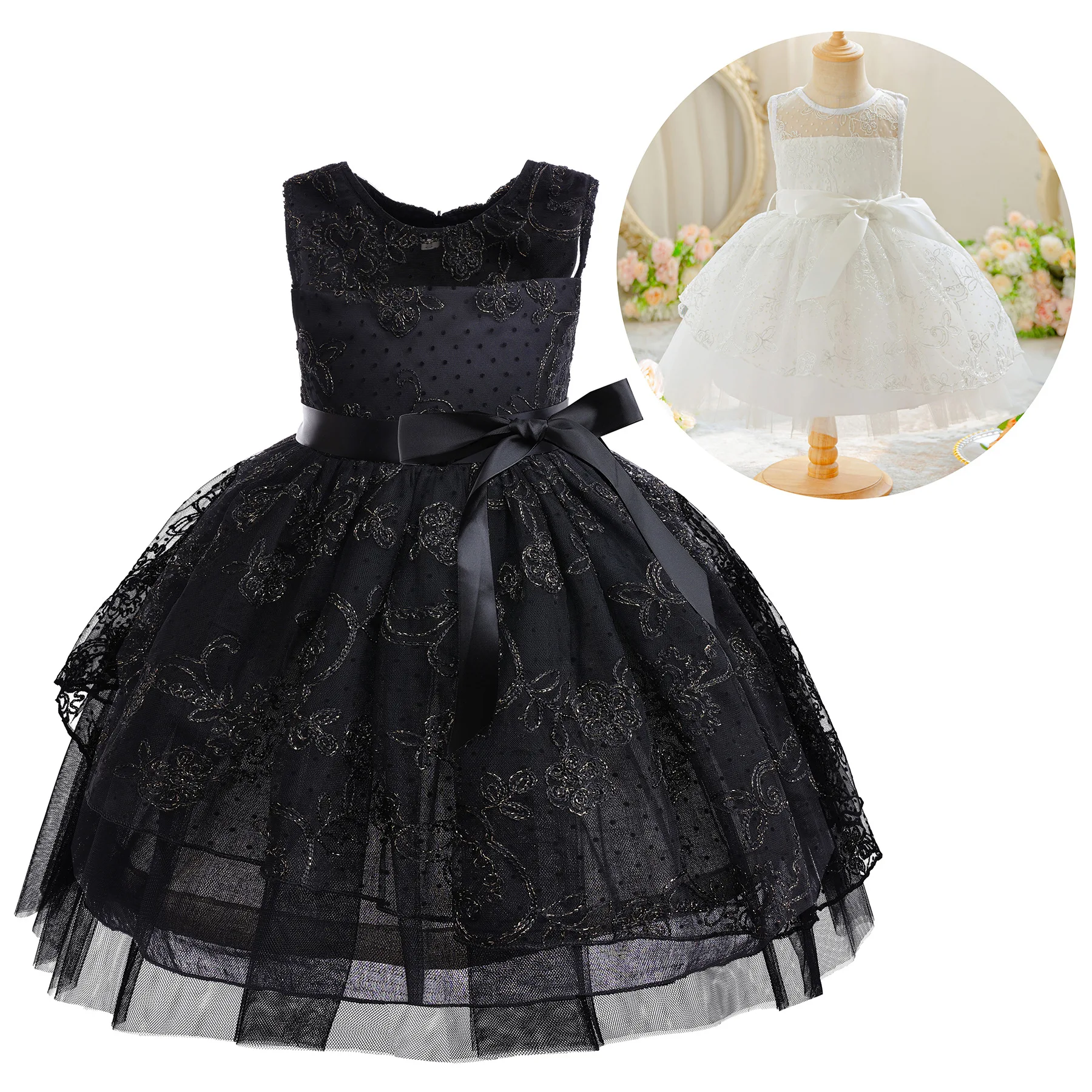 Lace Princess Party Dress Ages