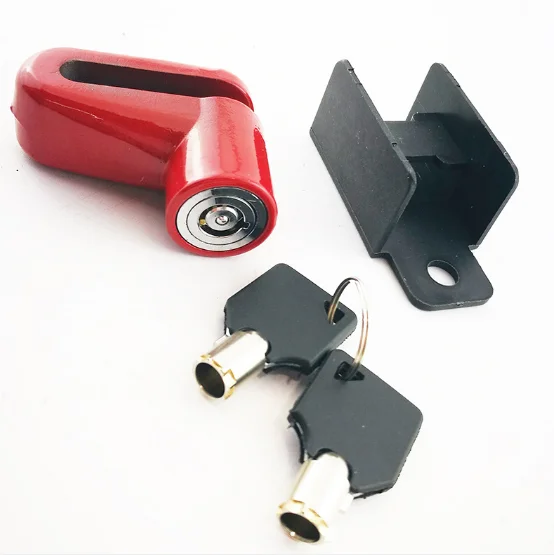 YH1474 Zinc Alloy Bicycle Mountain Bike Mini Disc Brake Anti-theft Lock