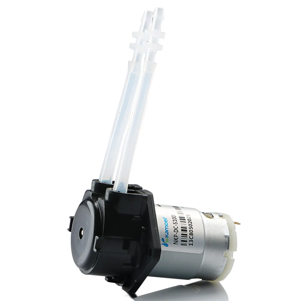 
DC Self-priming Flat Plate Type Liquid Hose Pump Dosing Pump Peristaltic Pump 