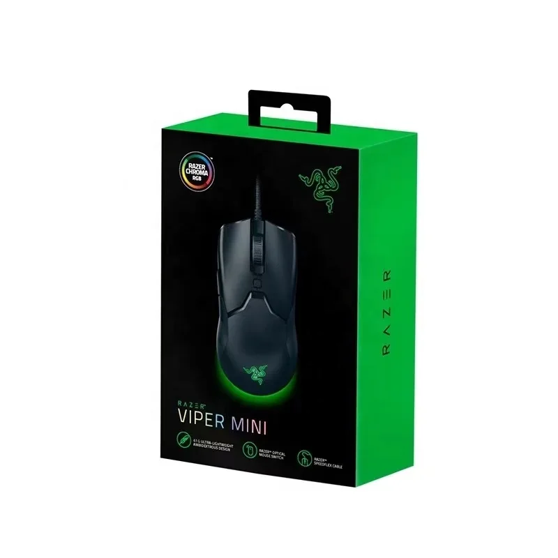 

original Razer viper Mini gaming mouse 8500DPI RGB Optical wired mechanical games laptop pc mice