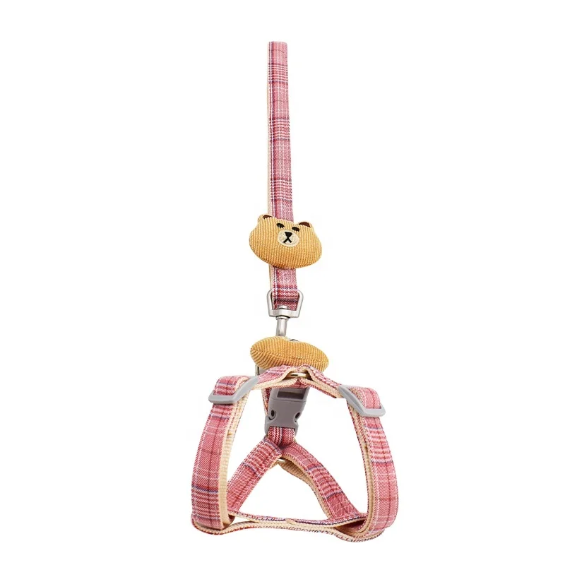 

Dog Leash flat rope adjustable solid dog rope leash Lovely Dog Harness