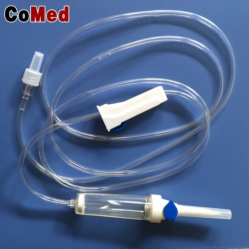 
Professional manufacture OEM infusion iv set with roller clamp 