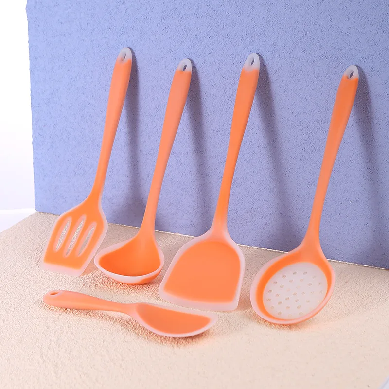 

custom home kitchen cookware 6-Piece Silicone Cooking Utensils Kitchen Utensil sets, Available