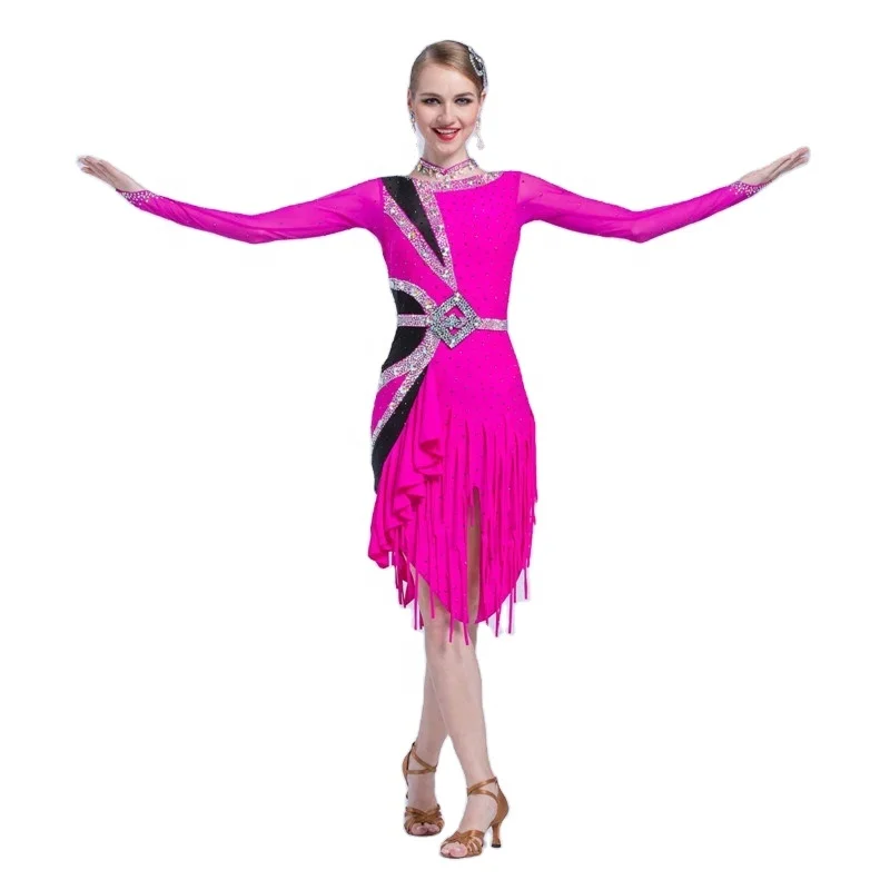 

L-17234 Adult rumba cha-cha dance Latin dance dress, female costumes new Latin american dresses for sale, Customer choice