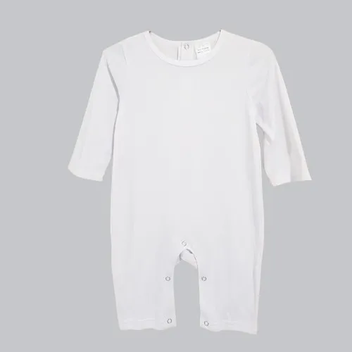 

Factory wholesale Sublimation Blank White Baby Romper Long Sleeves, 8 colors