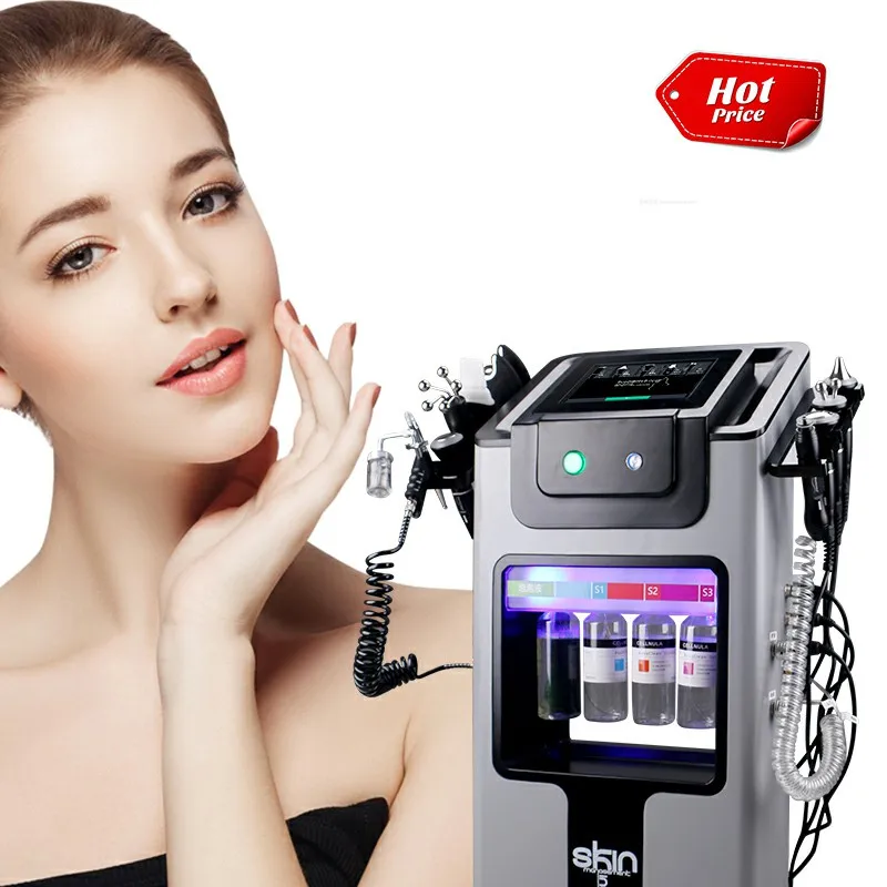 

factory price new arrival custom Whitening lifting RF machine microdermabrasion face anti-wrinkle skin beauty salon equipment, Customized