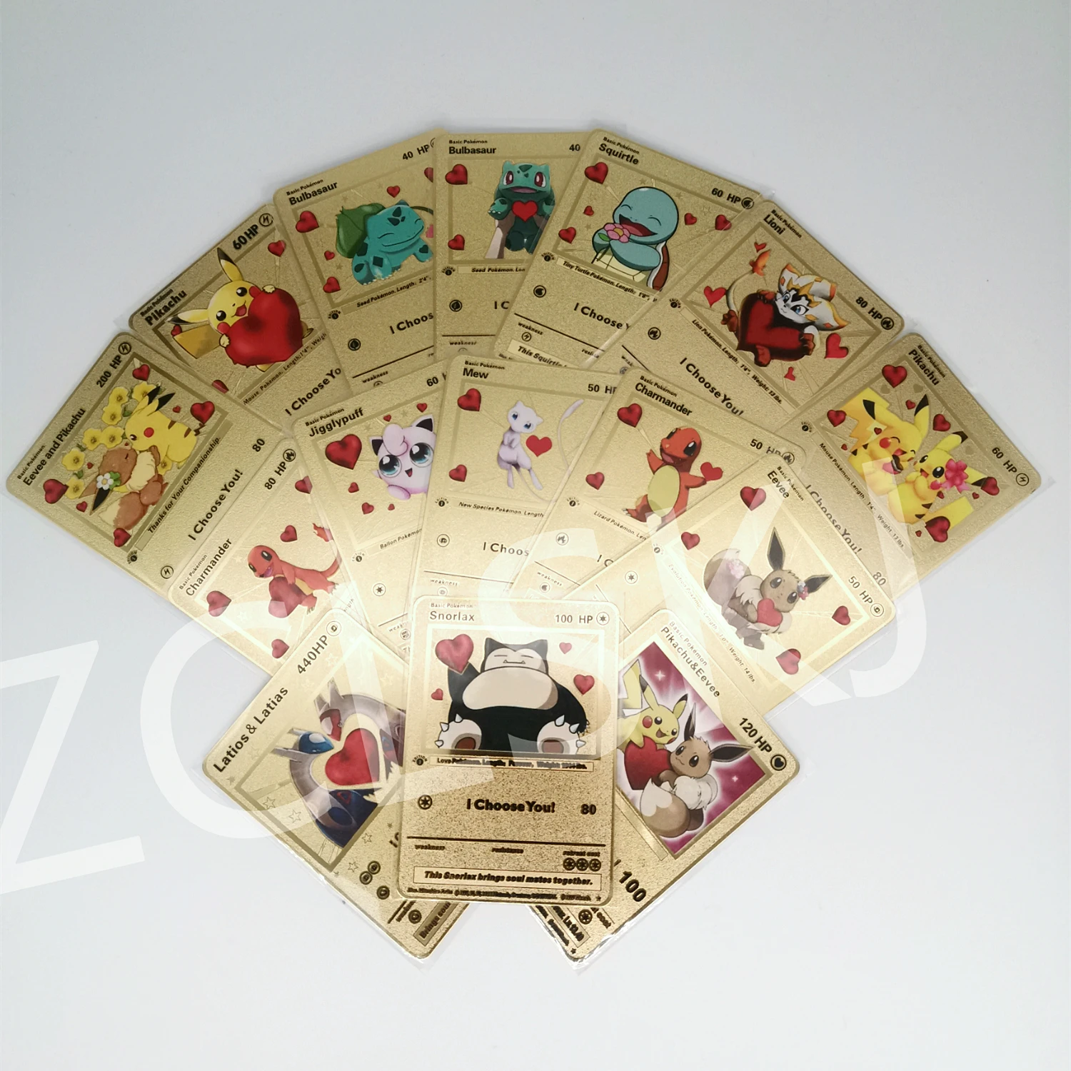 

2022 New designs Rainbow Metal Trading Pokemon Cards Charizard Pikachu Vmax 330 TCG Game Card