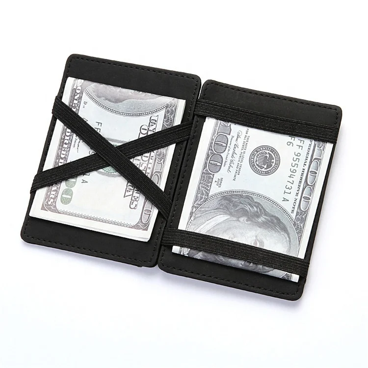 

Amazon hot Slim Pocket Wallet with Magic Money Clip & Card Holders, Many colors