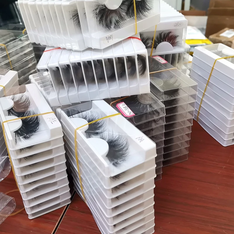 

Wholesale Eye Lashesh Private Label 3D Mink Lases Handmade Lahes Dramatic 25MM Mink Eyelashes from Eyelash Vendor