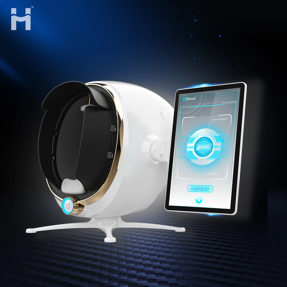 

2022 dermatology skin analysis machine facial skin analyzer Smart Beauty Mirror With Skin Analyzer Machine