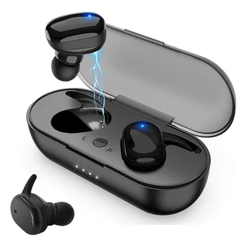 

FB-T5 Tiny Quality OEM custom logo Super Bass tws Hifi True Wireless Earbuds ANC 5.0 Earphone