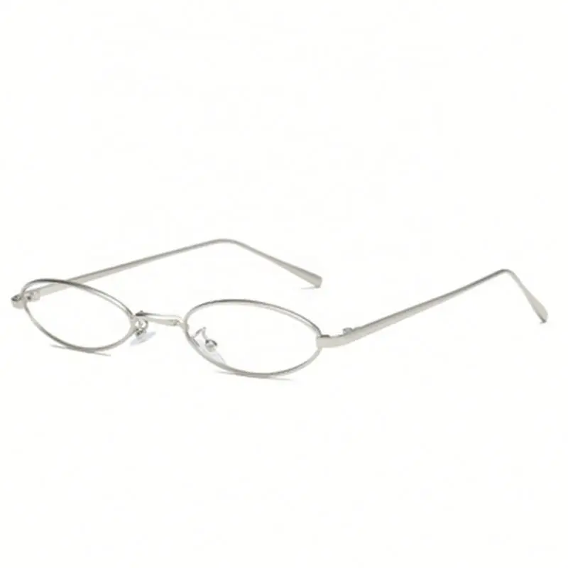 

Jhsport Retro Vintage Glasses Small Oval Metal Sunglasses, 5 colors