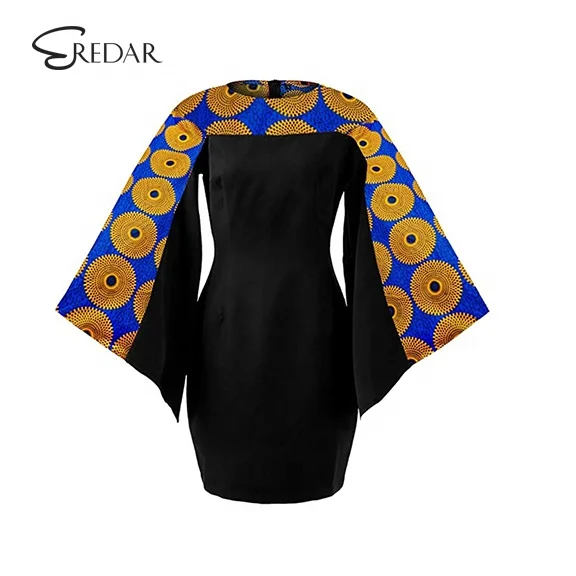 

Dongguan Clothing Ready to Ship Women Nigerian African Kitenge Dress Designs Pictures, As pictures& customized