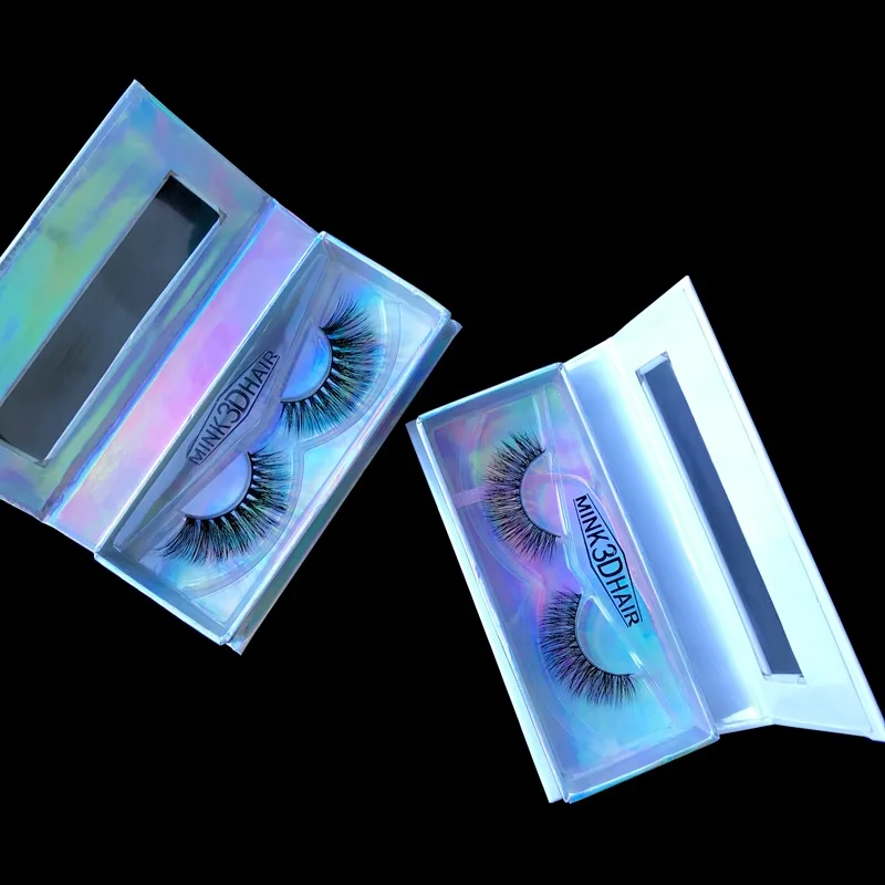 

Private label empty paper lash extension box custom false magnetic eyelash packaging box