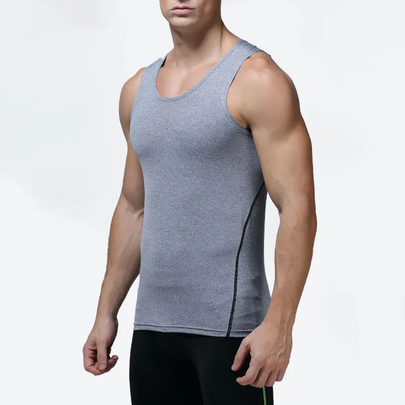 

Customized Mens Athletic Apparel Manufacturers Blank Gym Bodybuilding T-shirt Wholesale Compression Clothing
