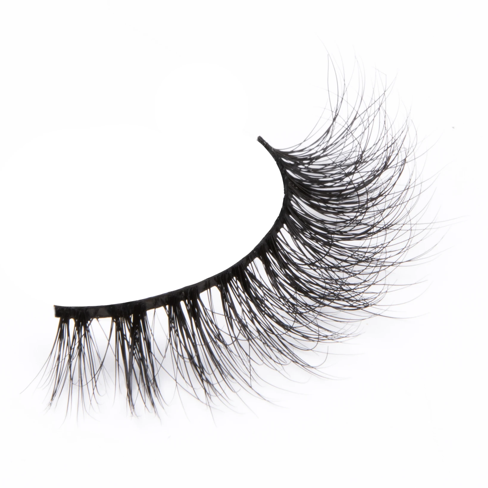 

100% False mink lashes paper box real mink lashes