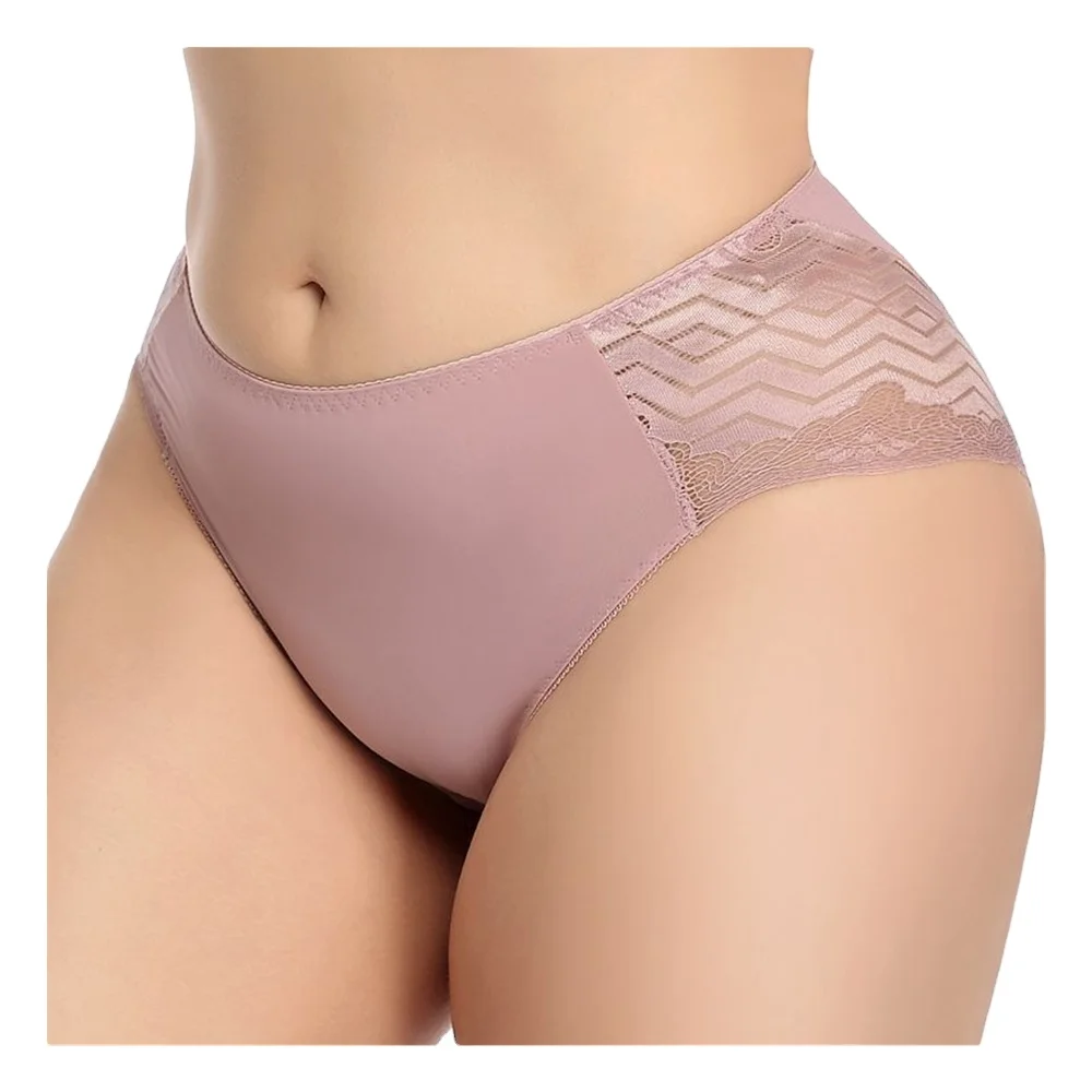 

2XL 3XL 4XL 5XL ladies panty fat women big butts soft Dropshipping lace women's plus size panties