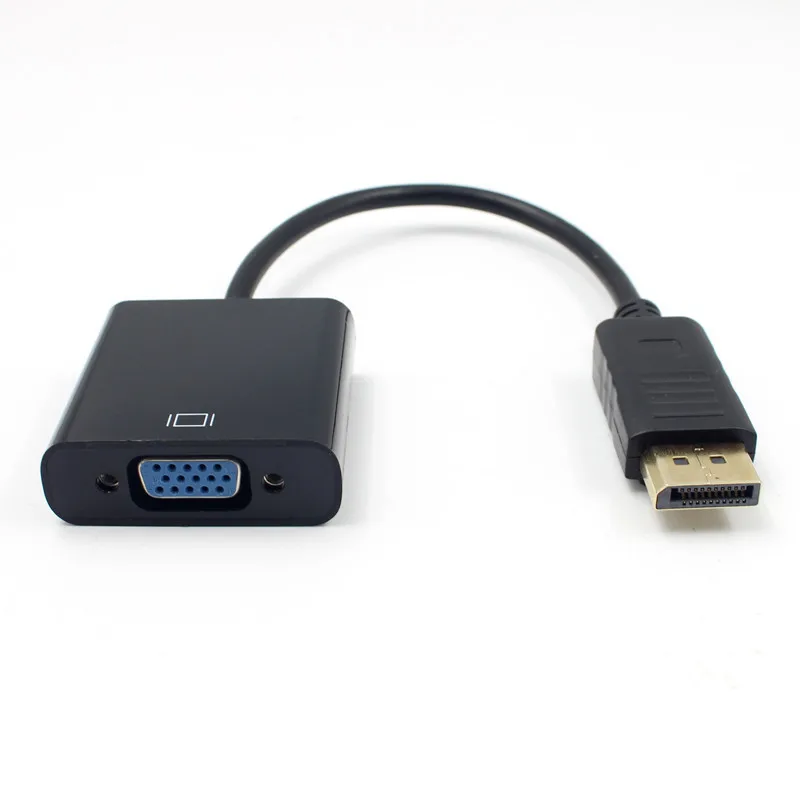 

adaptateur display port a female adapter hd (f) vga(m) dp to vga converter cable