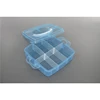 Competitive price unique design single layer clear plastic tote gift box