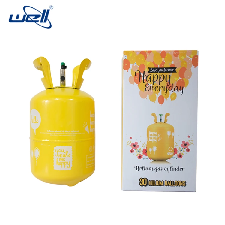 
7.1L Wholesale Manufacturer Purity Laser Gas Pure Helium for Semiconductor Industry 