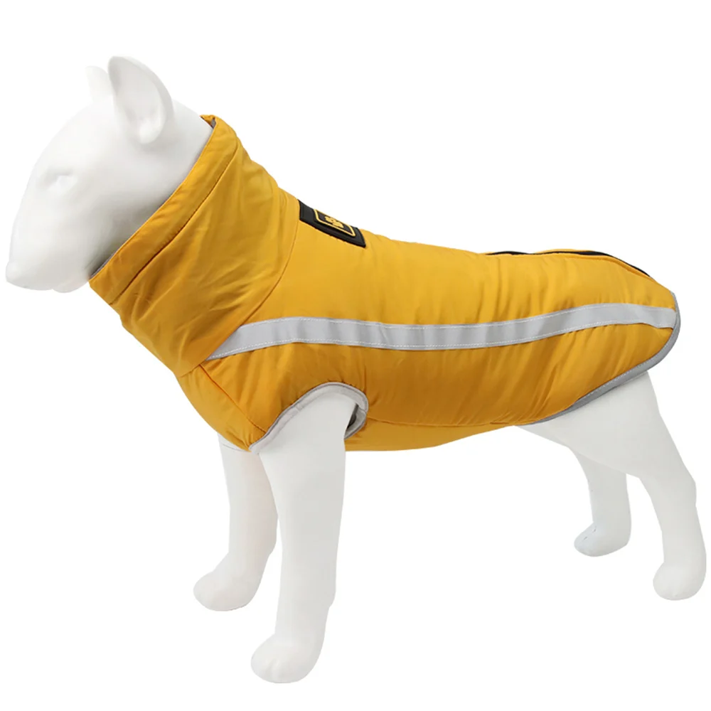 

Pet clothes fall and winter new reflective warm jacket thicken dog clothes