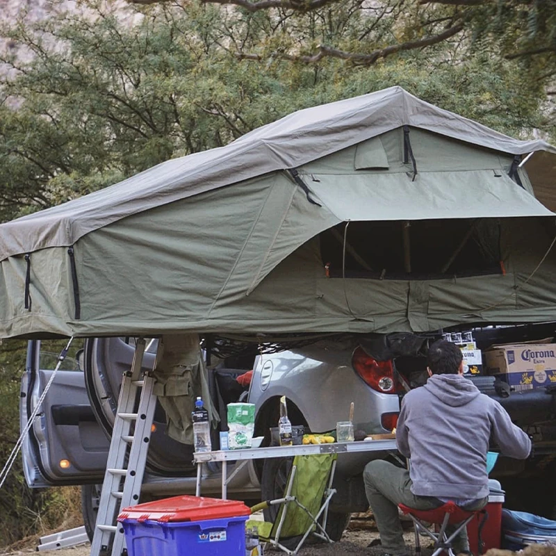 

darche roof top tent Trailer Tent Manufacturers Car Covered Trailer Camping Soft roof top tent 4 person